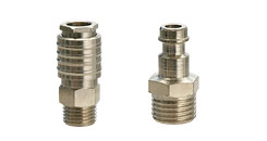 Quick couplings for compressed air